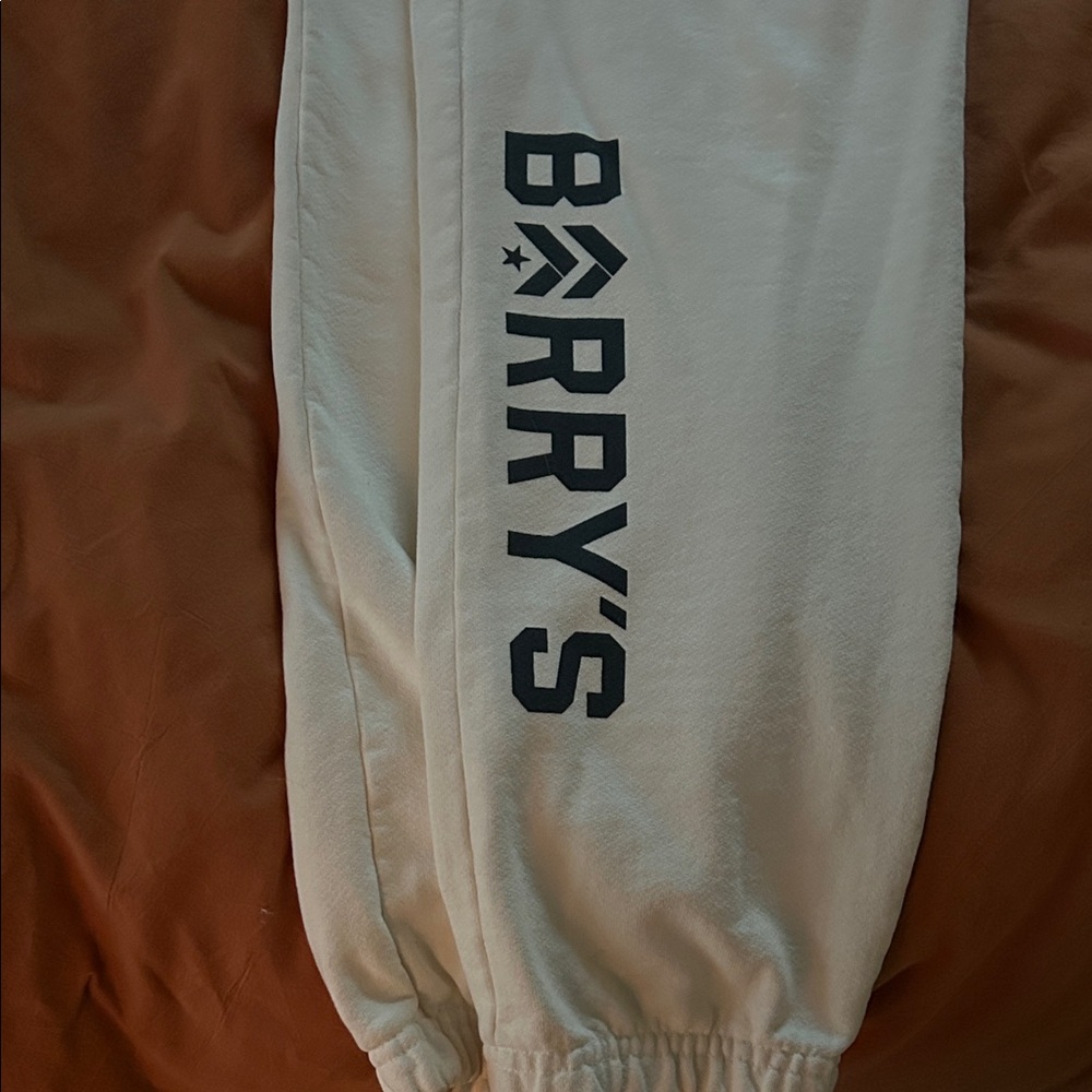 Barry’s Off White Jogger Sweatpants— Never worn